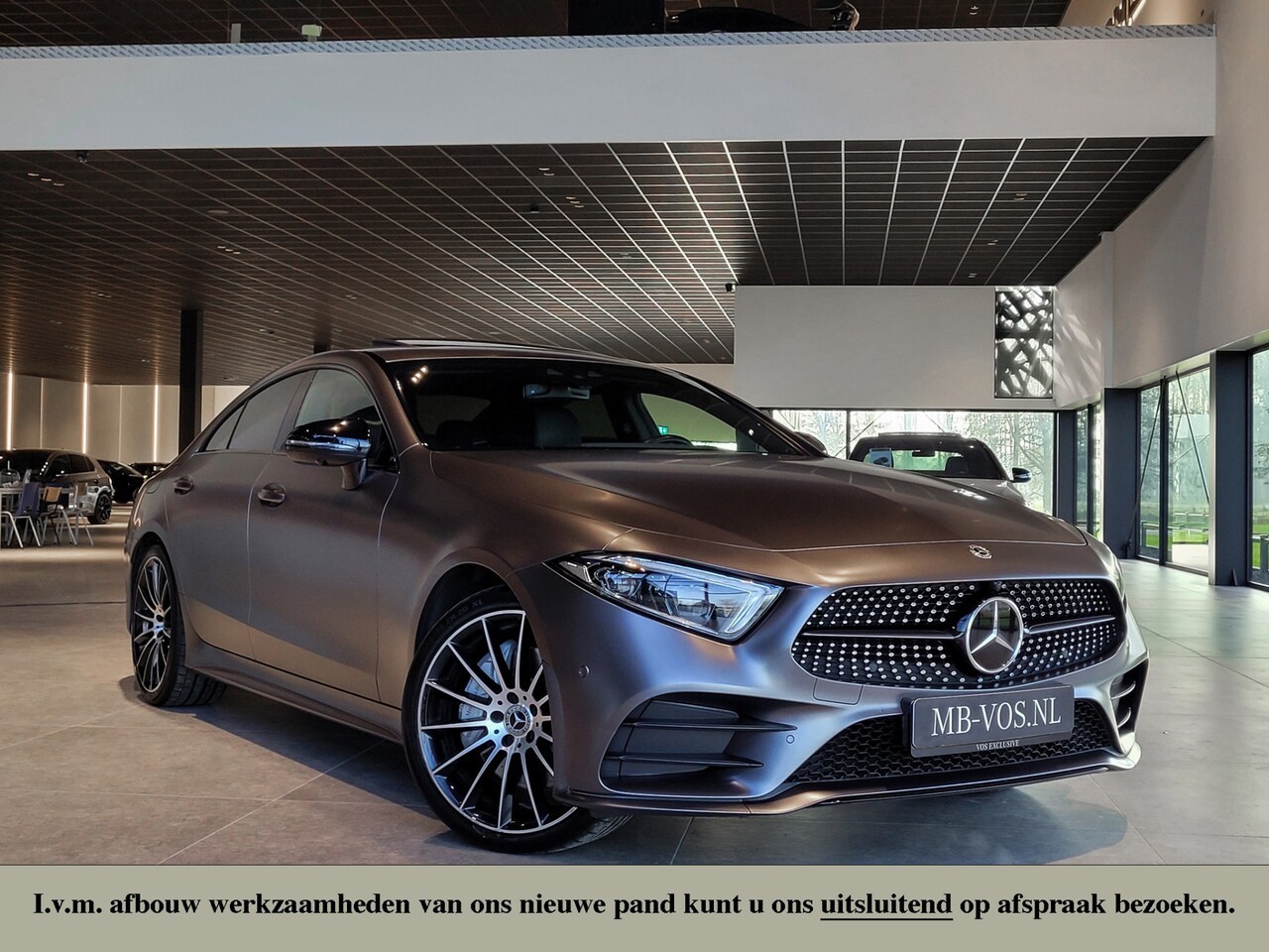 Mercedes-Benz CLS-klasse - 300 d AMG Night|Luchtvering|Rij-assistentie|Keyless|Burmester|Standkachel|HUD|Schuifdak - AutoWereld.nl