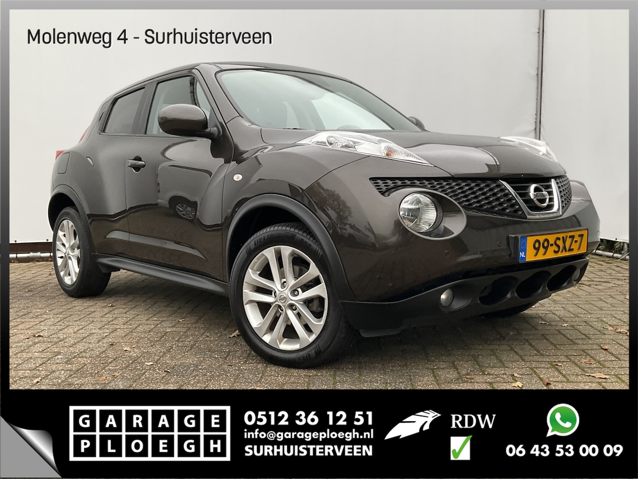 Nissan Juke - 1.6 Automaat Navi Camera Hoge zit Acenta - AutoWereld.nl