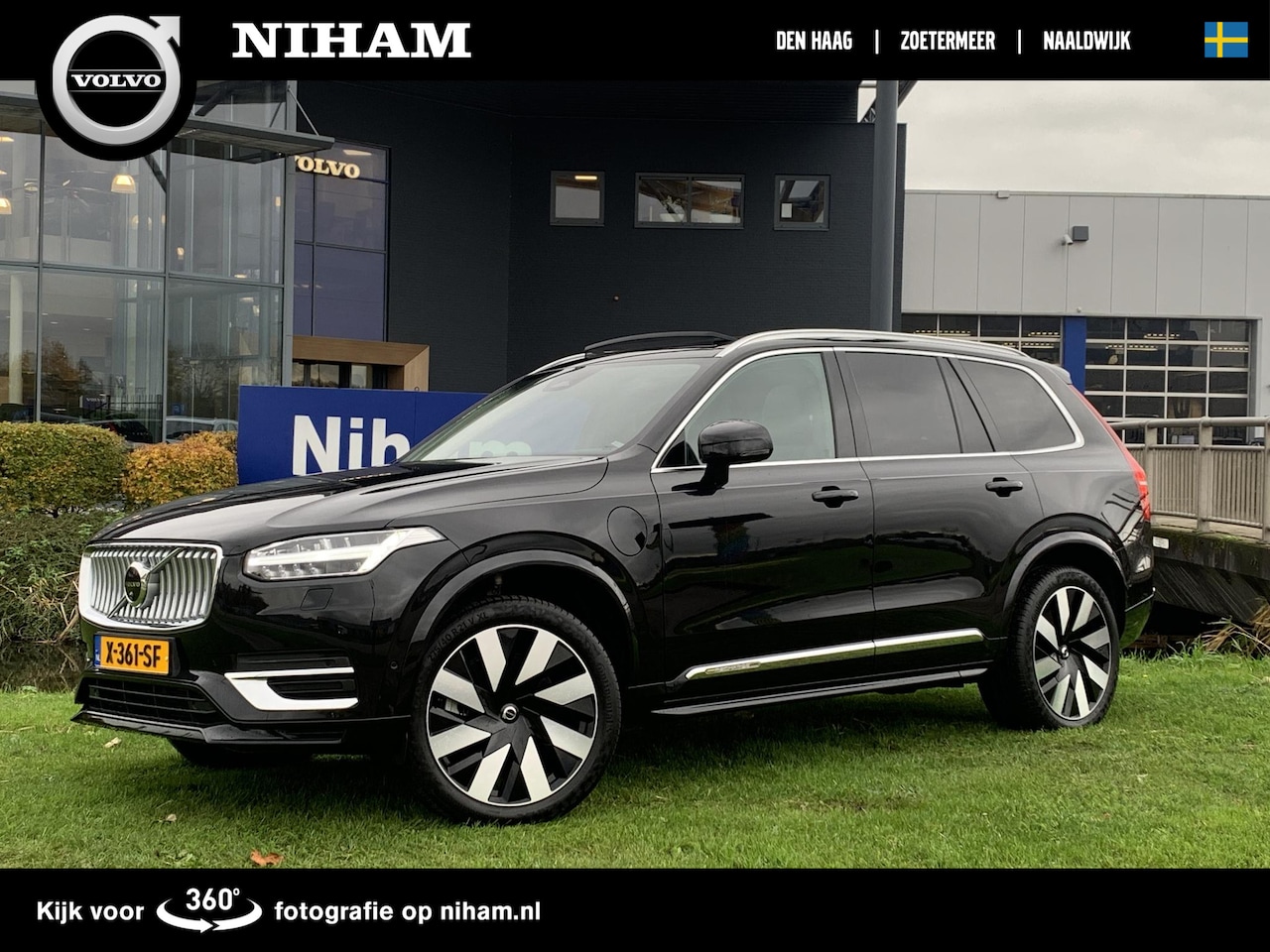 Volvo XC90 - T8 AWD RECHARGE - ULTRA BRIGHT -PANO.DAK|360°CAM|TREKHAAK|HK-AUDIO|ADAP.LED|POWER-SEATS|21 - AutoWereld.nl