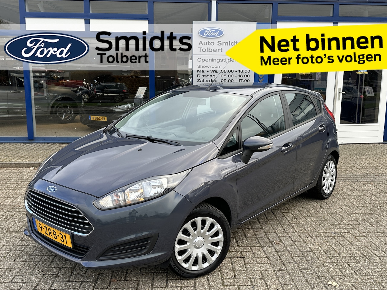 Ford Fiesta - 66PK Style | Airco | Voorruitverwarming | Navi | Nwe D-riem - AutoWereld.nl