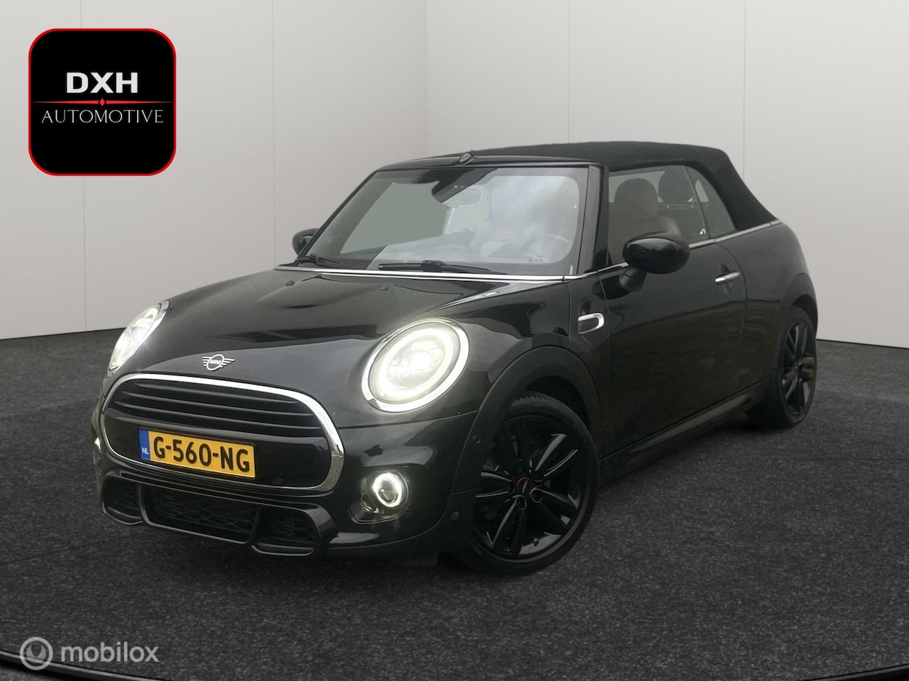 MINI Cabrio - 1.5 AUT Cooper Works JCW H/K HUD CARPLAY LEDER - AutoWereld.nl