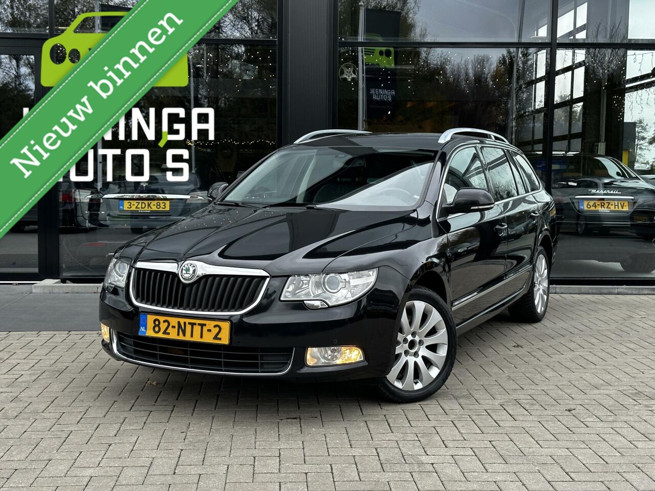 Skoda Superb Combi - 1.8 TSI Elegance Business Line | Xenon | Leder | Automaat - AutoWereld.nl