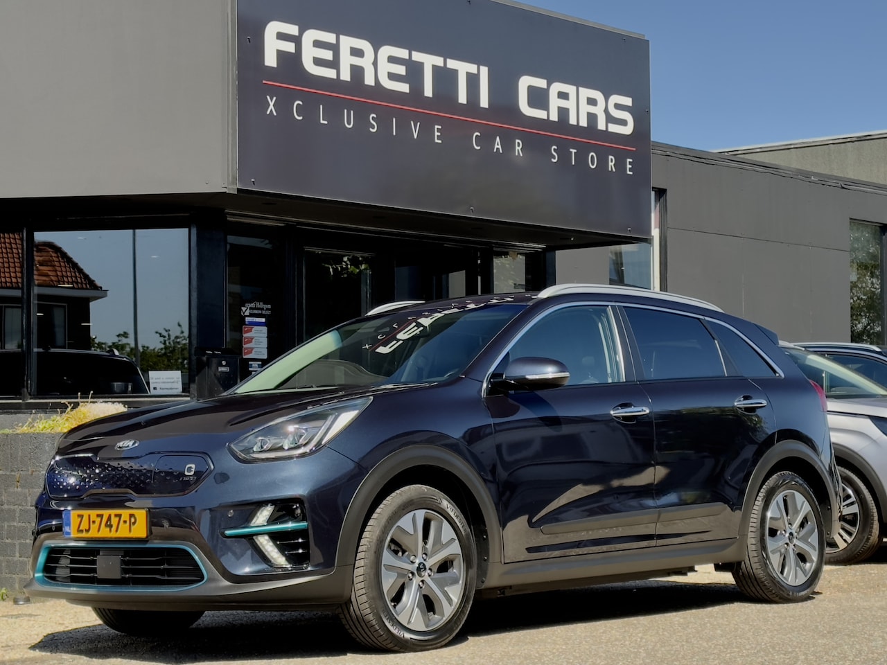 Kia e-Niro - EXECUTIVE-LINE 64KWH AUTOM VOL-LEDER NAVI CAMERA AIRCO LED LMV PDC - AutoWereld.nl