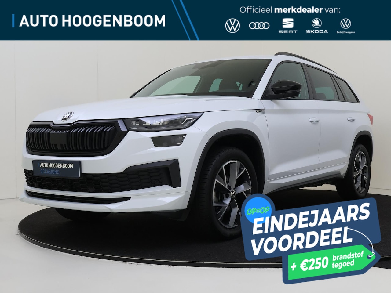 Skoda Kodiaq - 1.5 TSI Sportline Business | Achteruitrijcamera | Stoelverwarming voor en achter | Navigat - AutoWereld.nl