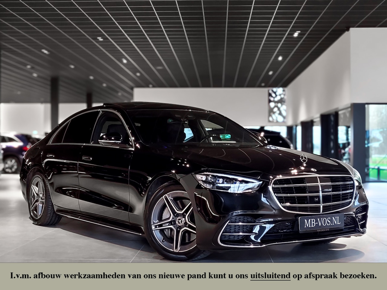 Mercedes-Benz S-klasse - 500 4M AMG Exclusive|4xMassage|Entertainment|Achterassturing|4xstoelkoeling|HUD - AutoWereld.nl