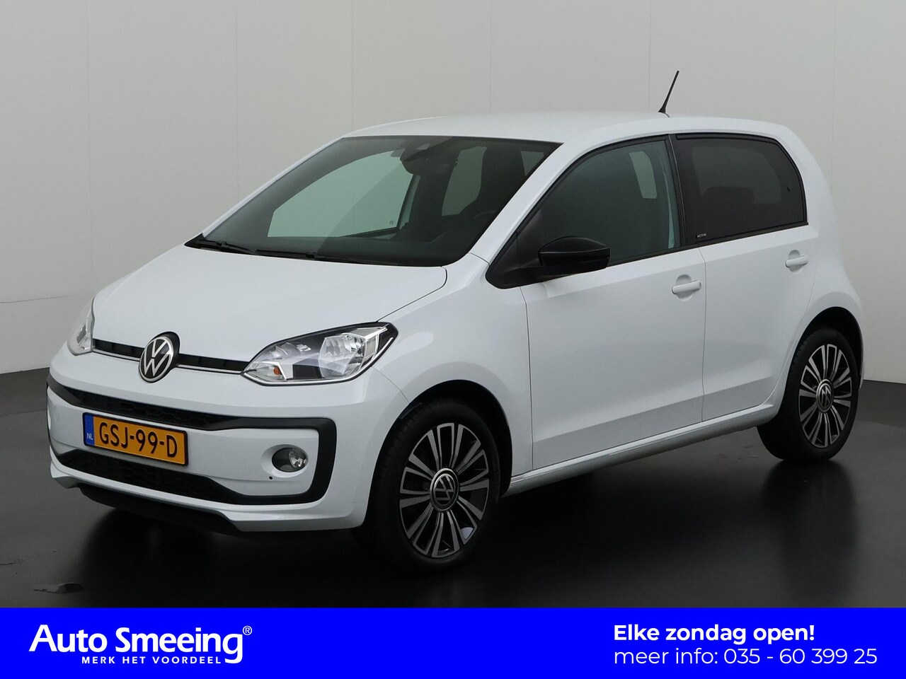 Volkswagen Up! - 1.0 Active | Camera | Stoelverwarming | 16'' La Boca | Zondag Open! - AutoWereld.nl