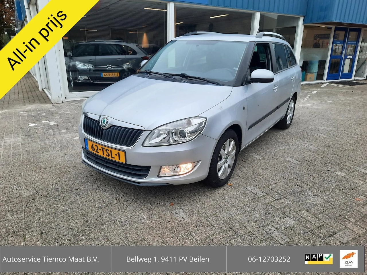 Skoda Fabia Combi - 1.2 TSI Style 1.2 TSI Style - AutoWereld.nl