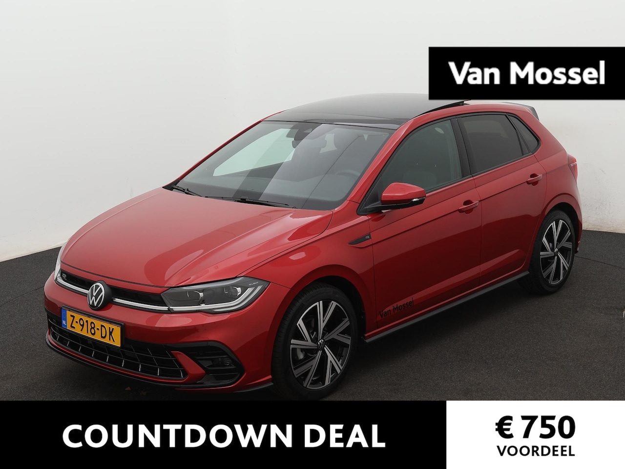 Volkswagen Polo - 1.0 TSI R-Line Business 95 PK DSG | Automaat |  | Apple Carplay | Panoramadak | Beats Audi - AutoWereld.nl