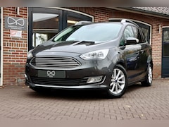 Ford Grand C-Max - 1.0 Titanium 7 Persoons | NIEUWE DISTRIBUTIE | NAVIGATIE | CARPLAY | CAMERA | HALF LEER