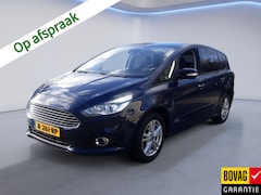 Ford S-Max - 1.5 ST-Line (161 PK) Keurig-Onderh, 12-Mnd-BOVAG, 7-Pers, Trekhaak, Navigatie/Apple-Carpla