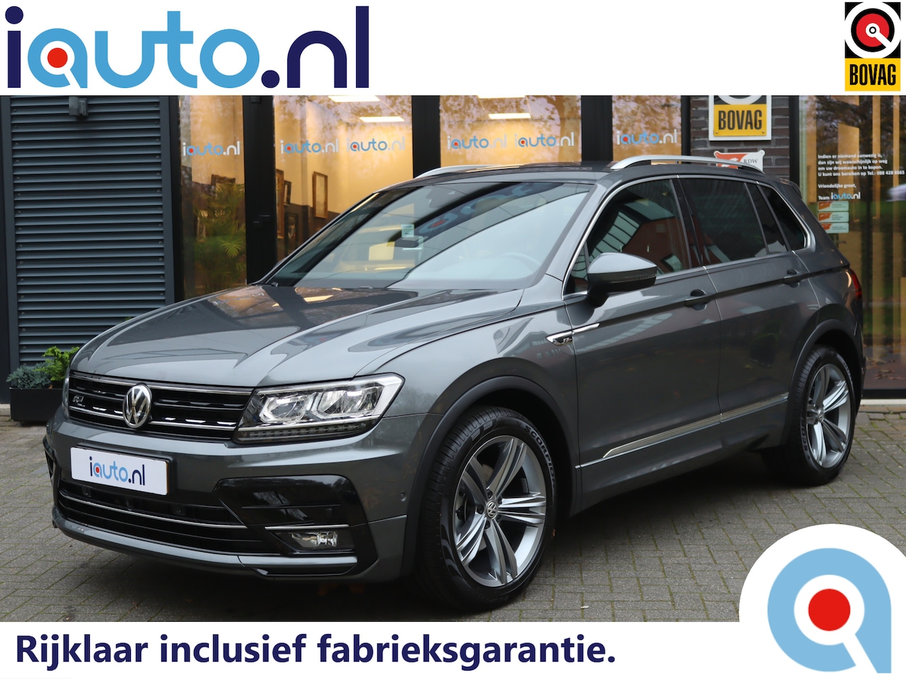 Volkswagen Tiguan - 1.5 TSI ACT DSG R-Line Virtual Cockpit/LED/360Camera/Acc/Trekhaak wegkl./Dab+ - AutoWereld.nl