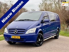 Mercedes-Benz Vito - 113 CDI 320 Lang DC Luxe 5-Pers Automaat Leder Navi Cruise Control Trekhaak NAP