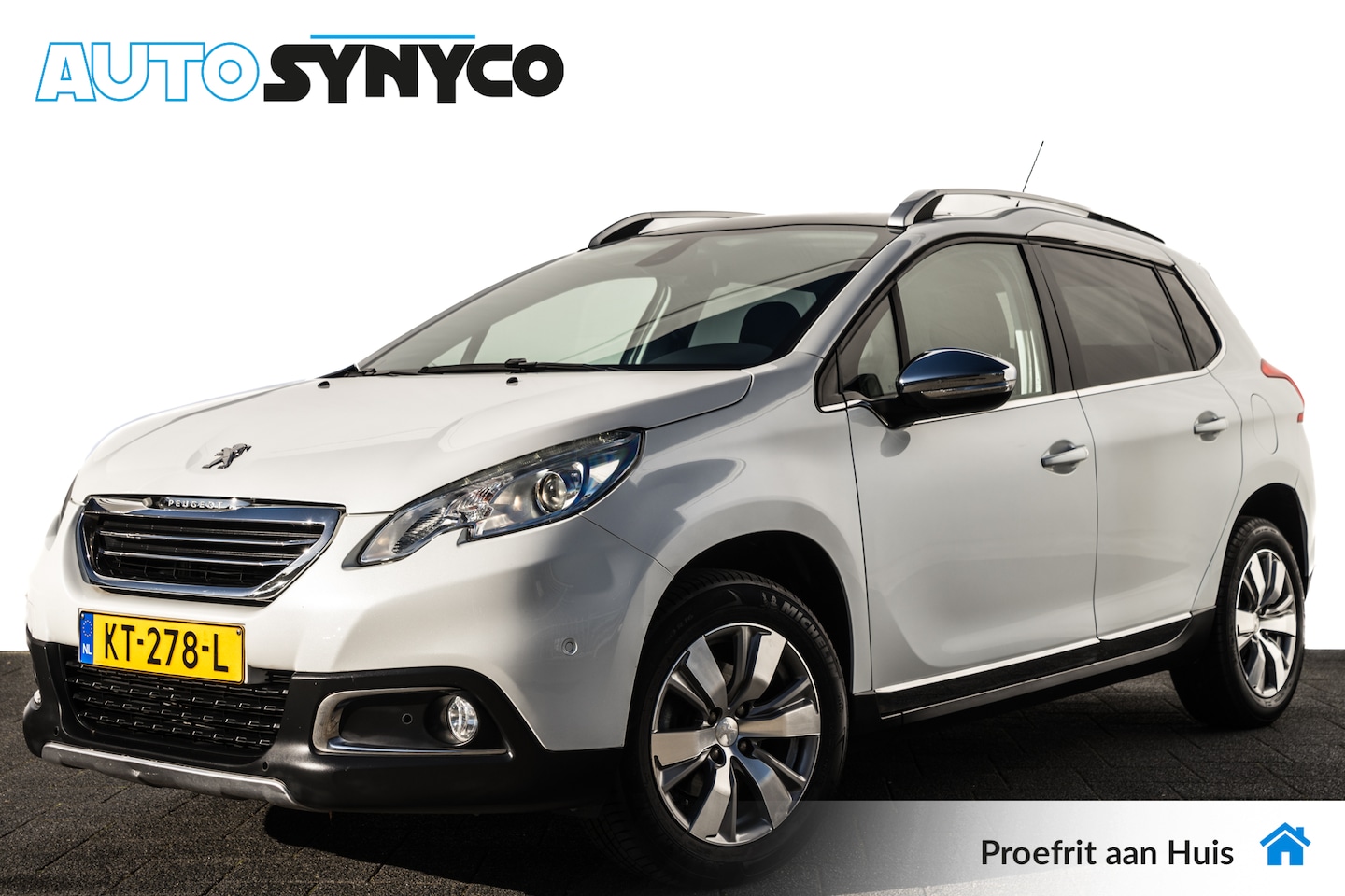 Peugeot 2008 - 1.6 VTi 120 Pk Automaat Allure | Panoramadak | Leder | JBL | PDC | Getint Glas - AutoWereld.nl