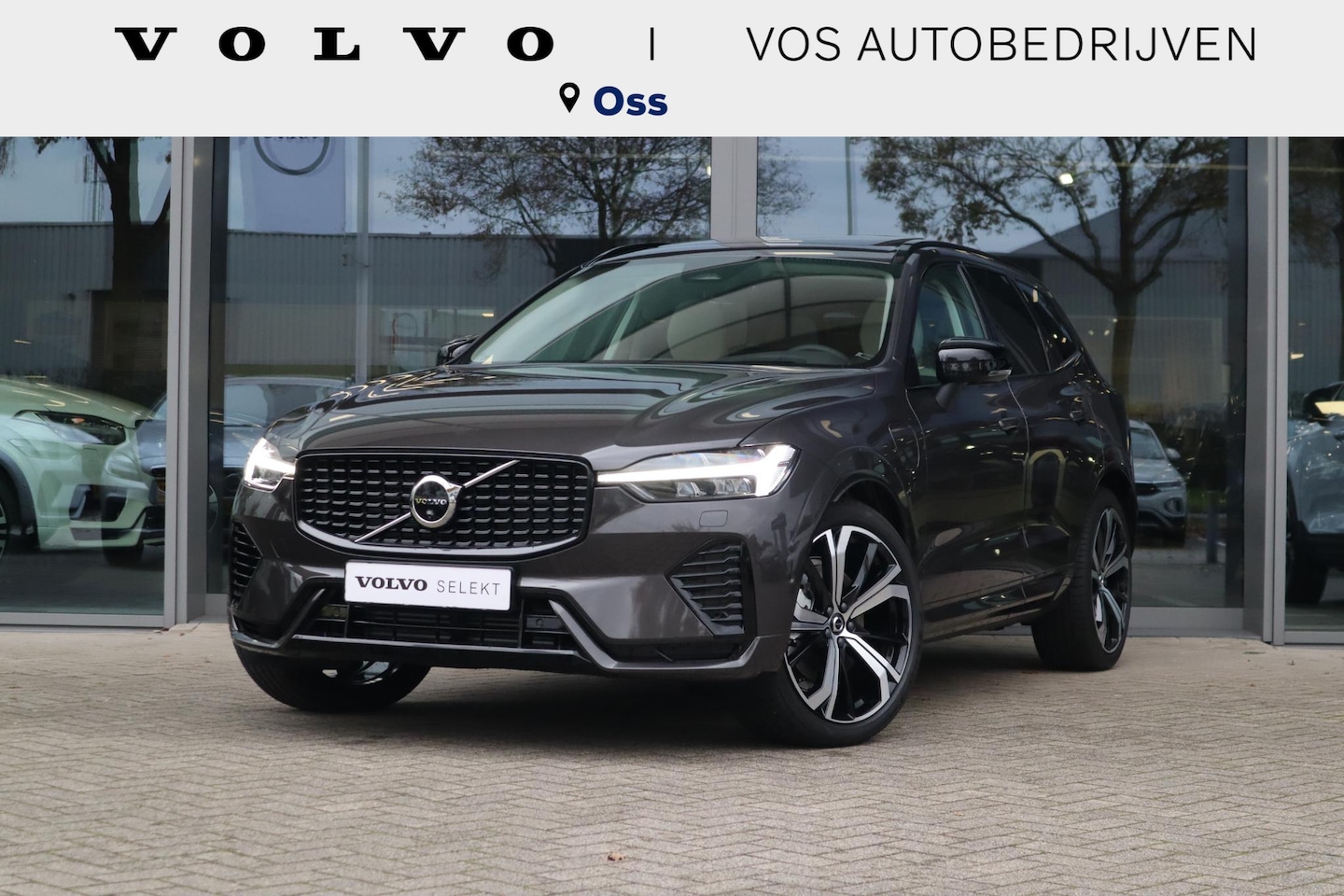 Volvo XC60 - 2.0 Recharge T6 AWD Ultra Dark Luchtvering | Nappa leder Ventilatie - AutoWereld.nl