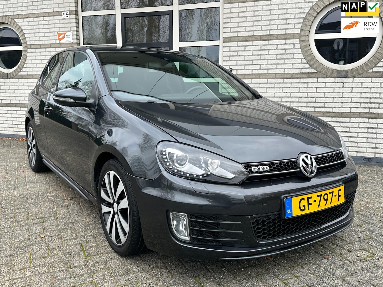 Volkswagen Golf - 2.0 GTD|Navi,Stoelvw,Cam,Cruise| - AutoWereld.nl