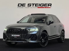 Audi Q3 - 45 TFSI e 3 x S line Pano ACC Sfeer Keyless Black Edition