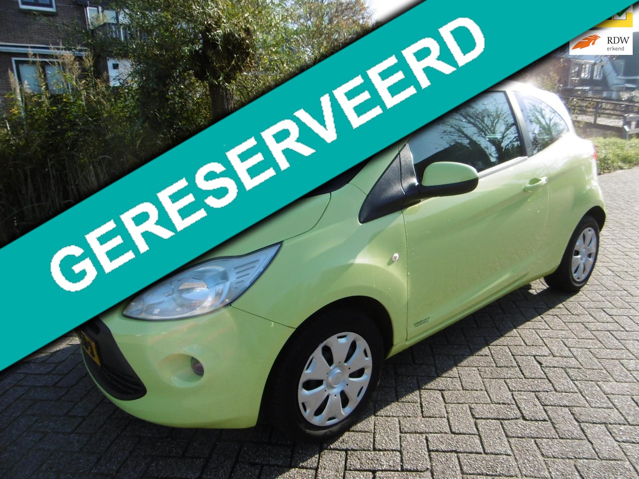 Ford Ka - 1.2 Cool & Sound Airco Leder 1e eigenaar Historie Zuinig B-Label - AutoWereld.nl