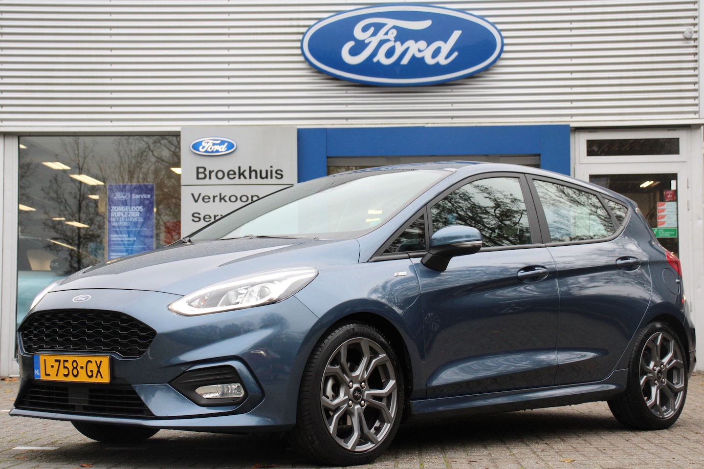 Ford Fiesta - 1.0EB ST-LINE | NL-AUTO! | 1E EIGENAAR! | DEALER OH! | APPLE CARPLAY & ANDROID AUTO | CLIM - AutoWereld.nl