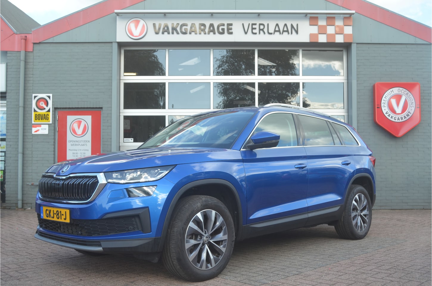 Skoda Kodiaq - 2.0 TSI 4x4 Sportline 7p. leder automaat trekhaak. - AutoWereld.nl