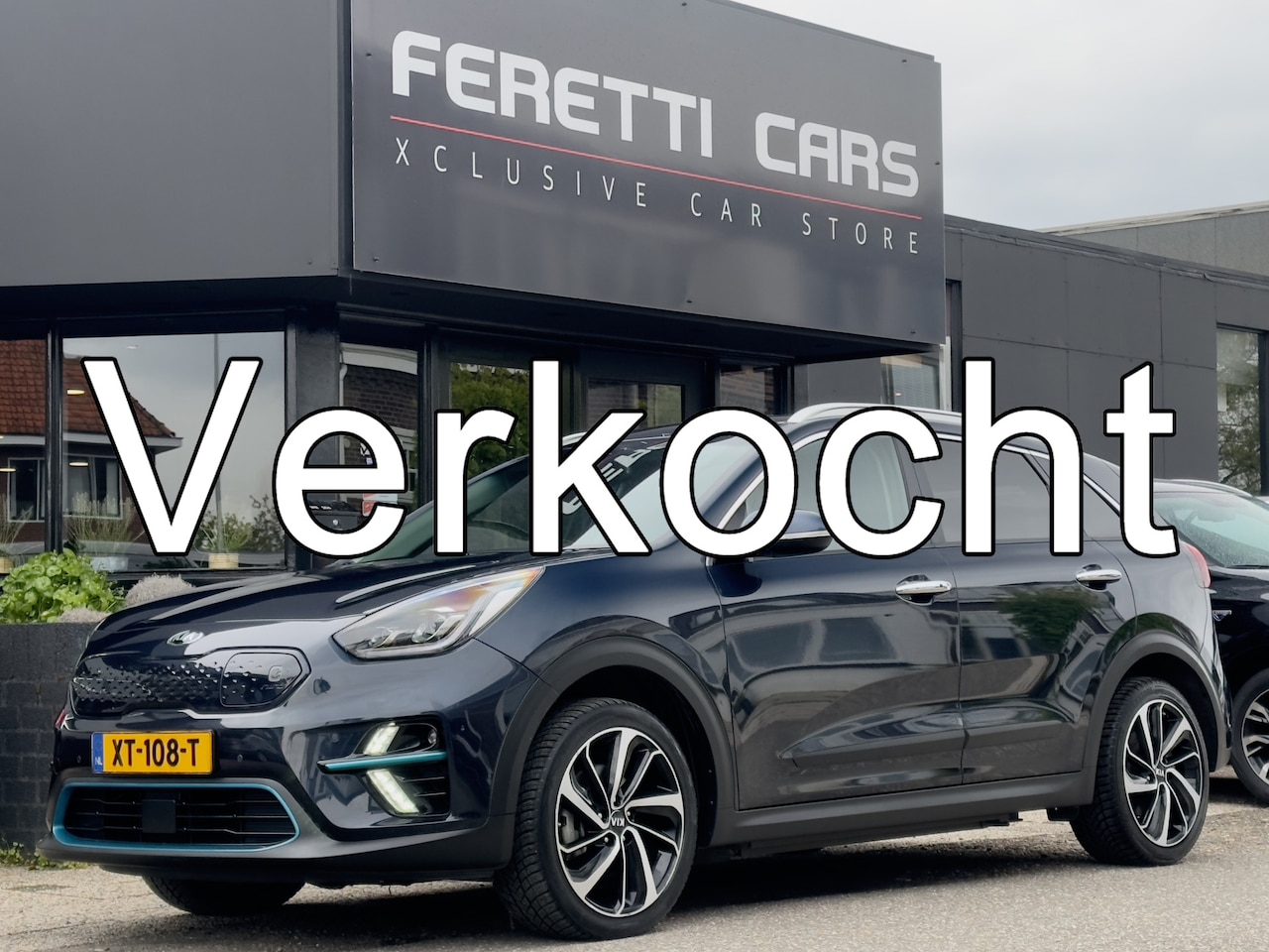 Kia e-Niro - EXECUTIVE-LINE 64 KWH AUTOM 204PK LEDER NAVI CAMERA LED 18 INCH-LMV PDC - AutoWereld.nl