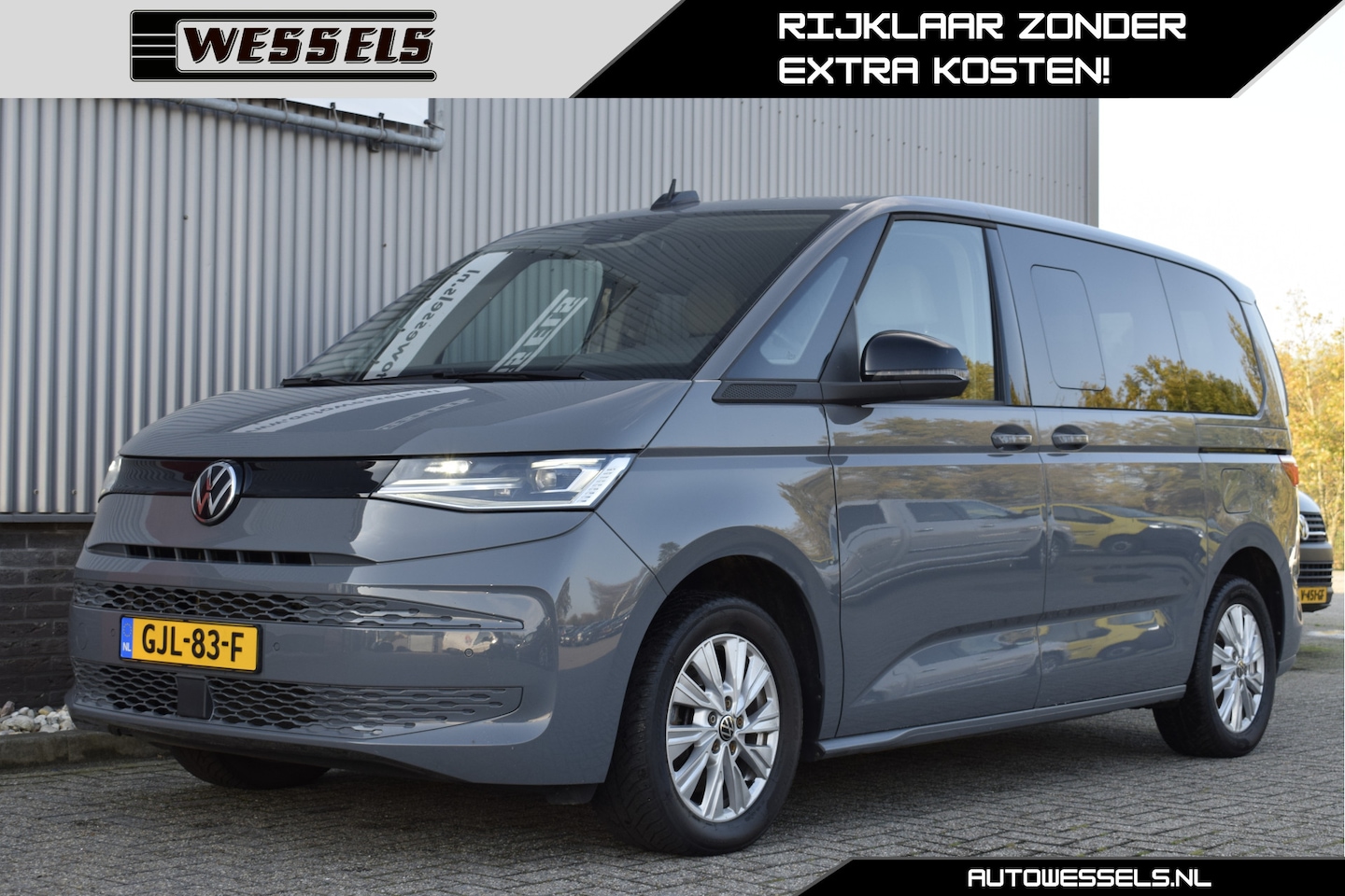 Volkswagen Multivan - 1.4 eHybrid L1H1 Life 7persoons, Carplay, Elek. trekhaak, Navi - AutoWereld.nl