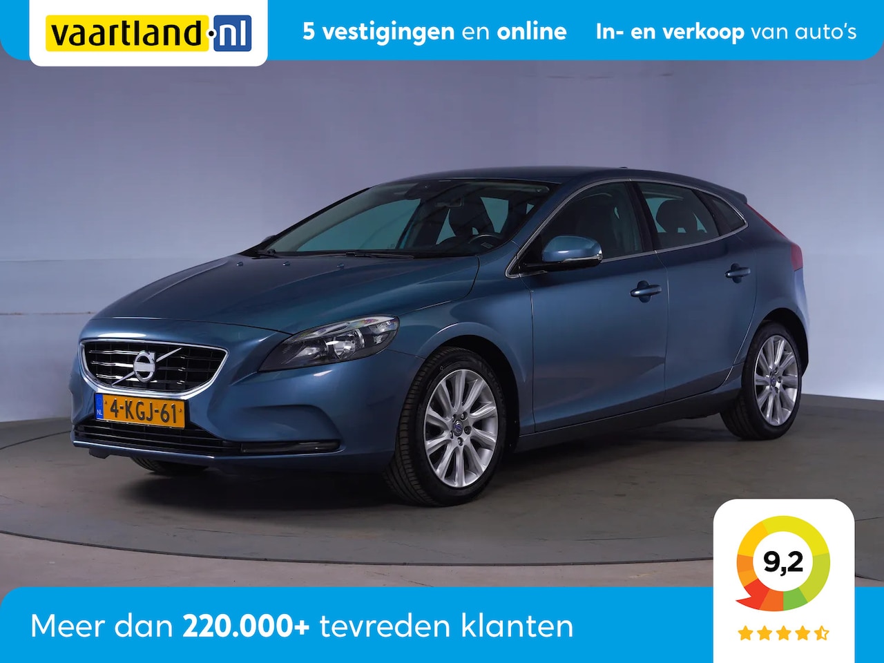 Volvo V40 - T3 Momentum [ 17inch LM-velgen Volvo Nav ] - AutoWereld.nl