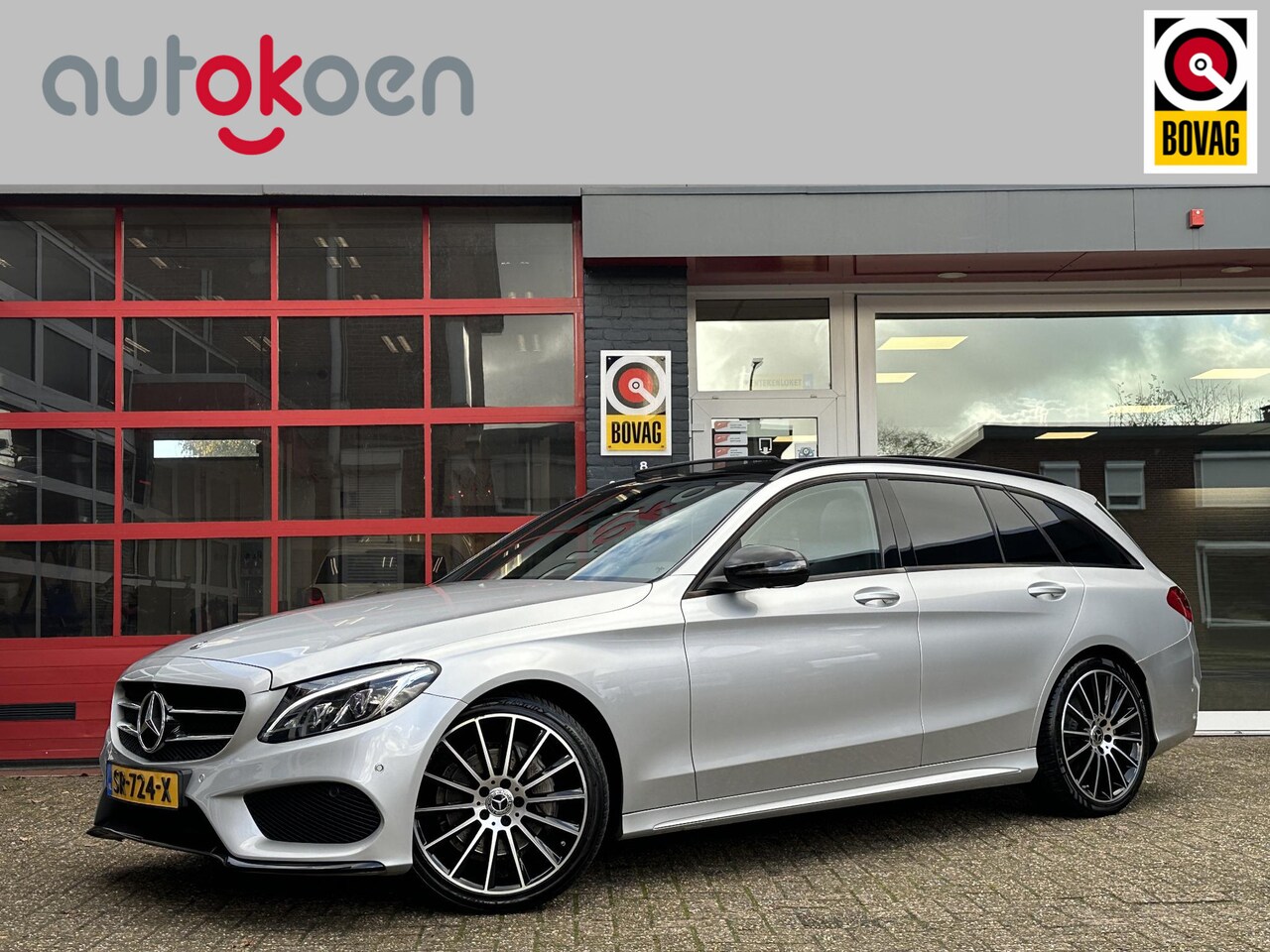 Mercedes-Benz C-klasse Estate - 180 AMG Night pakket / Sport Edition Premium Plus Burmeister / Night Pakket / AMG Styling - AutoWereld.nl