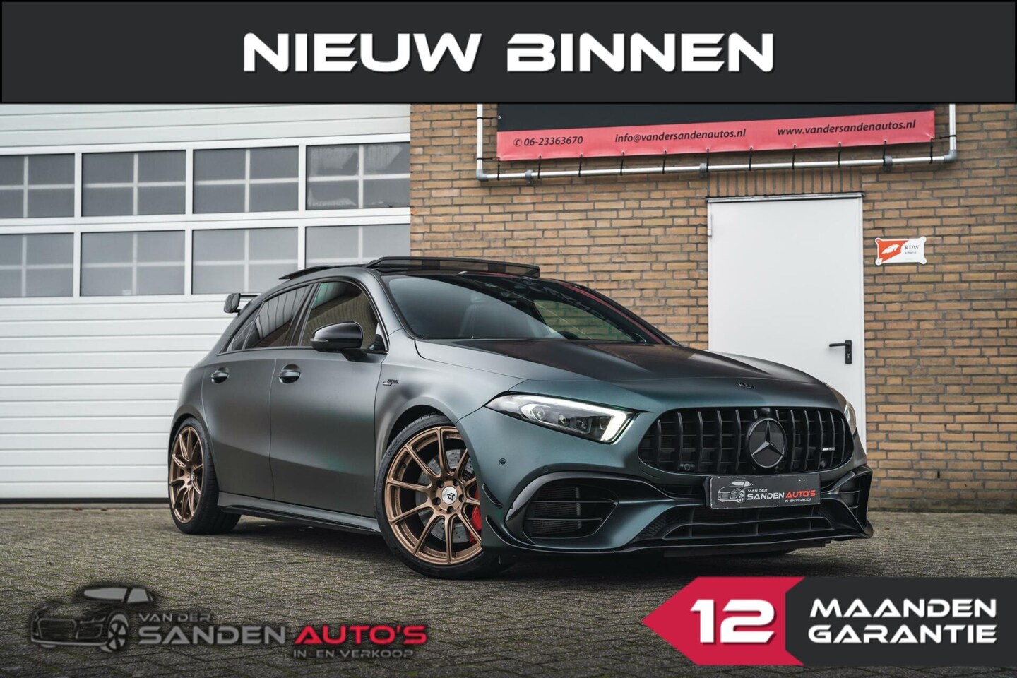 Mercedes-Benz A-klasse - AMG 45s 4MATIC+ Magnesium wielen|milltek| - AutoWereld.nl