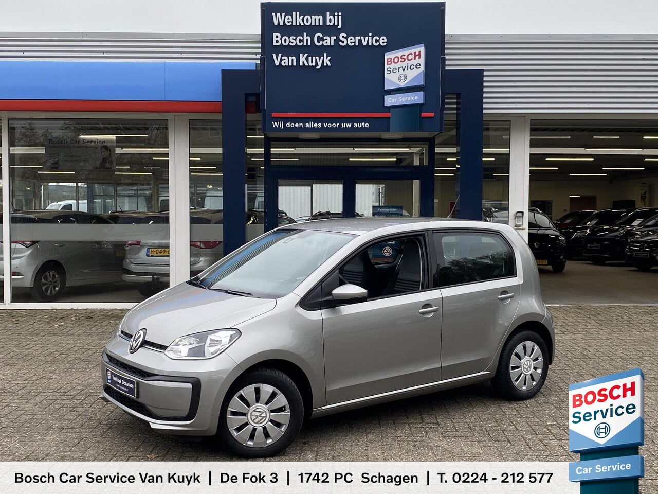 Volkswagen Up! - 1.0 BMT move up! / 5 Deurs / NL-Auto / 1-Ste Eigenaar / Dealer-Onderhouden / LED / DAB / R - AutoWereld.nl