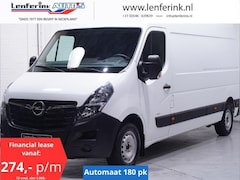 Opel Movano - 2.3 CDTi 180 pk L3H2 Automaat Navi, Camera Laadruimte Pakket, 270 Graden Deuren, PDC achte