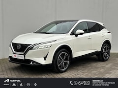 Nissan Qashqai - 1.3 MHEV Xtronic Tekna Plus Automaat / 1800KG Trekgewicht / Panoramadak / Cruise Control A