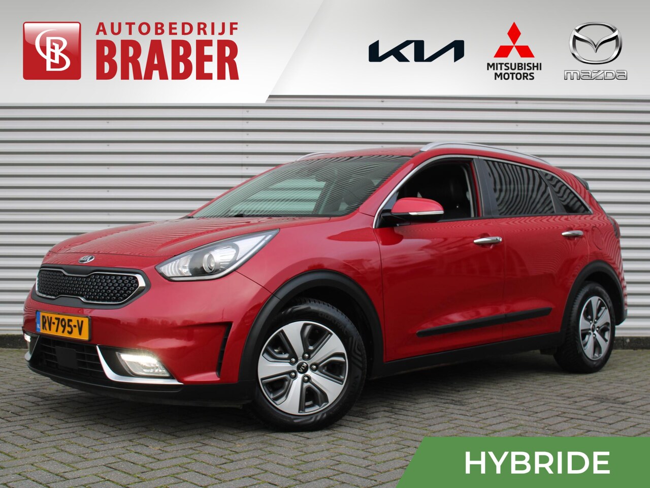 Kia Niro - 1.6 GDi Hybrid BusinessLine | Airco | Navi | Leer | Camera | Stoelverwarming | - AutoWereld.nl