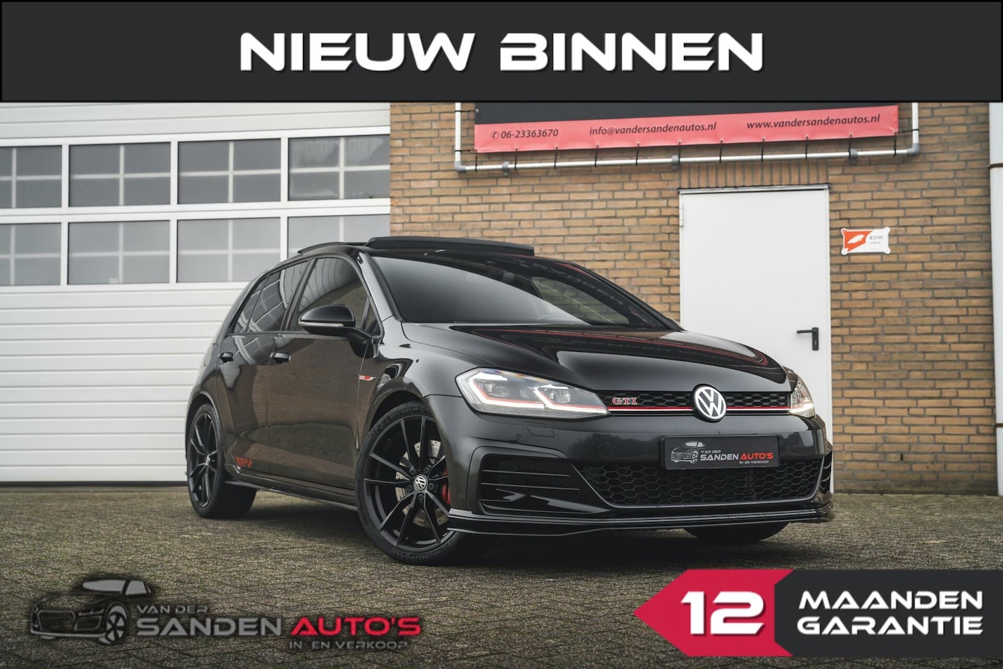 Volkswagen Golf - 2.0TSI GTI TCR|AKRA|Pretoria|Pano|Black|FULL - AutoWereld.nl