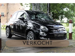 Fiat 500 - 1.0 Hybrid Dolcevita 2021 ZWART | Panoramadak | Apple CarPlay