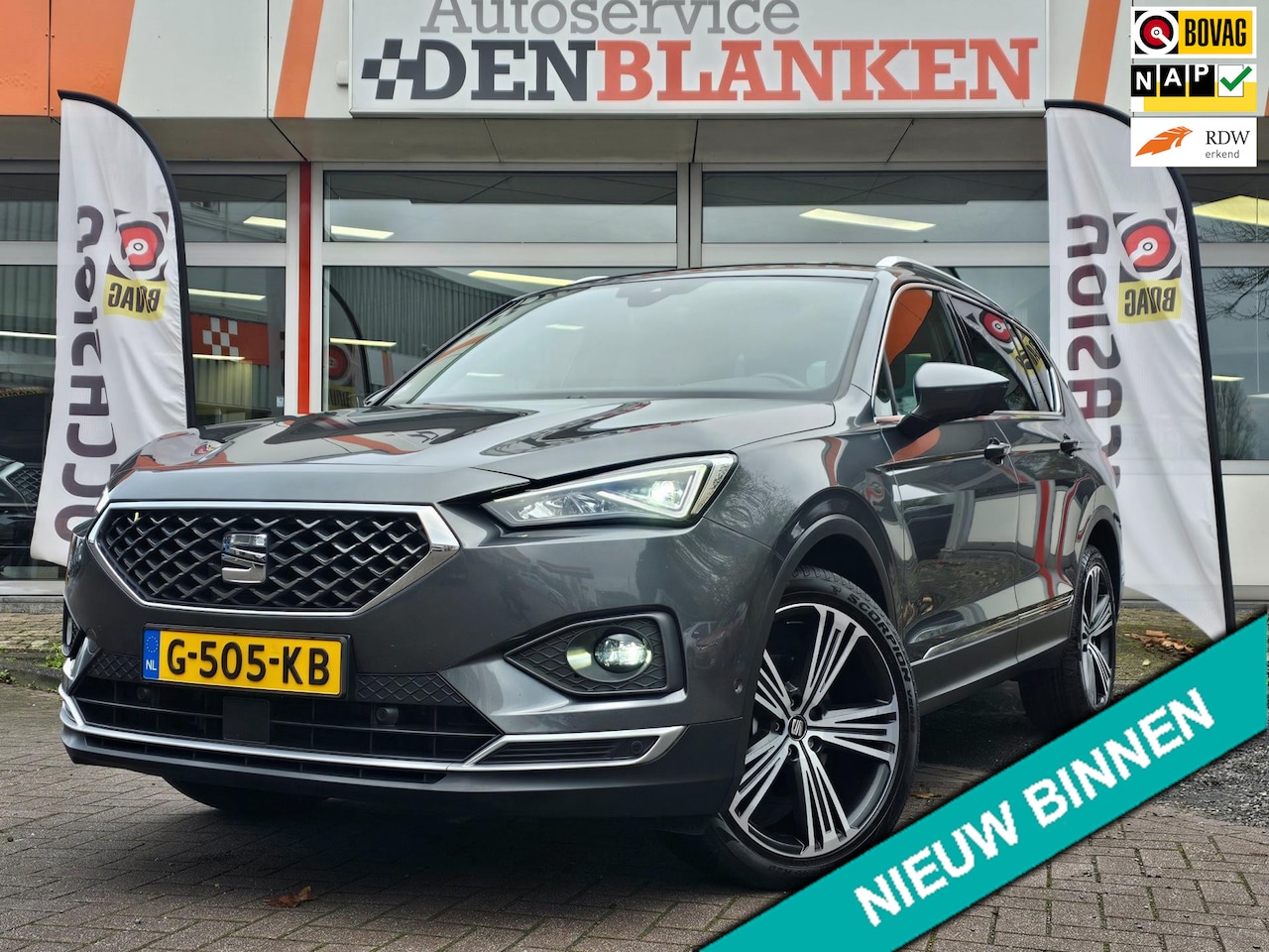 Seat Tarraco - 1.5 TSI Xcellence 7p. BJ.2019 / Navi / Digi Dashb / Camera / 20"Lmv / Trekhaak !! - AutoWereld.nl