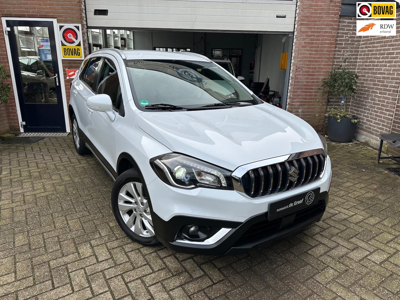 Suzuki S-Cross - 1.4 Boosterjet ALL-GRIP High Executive|TREKH/4X4/CARPLAY/CRUISE KM 59950 - AutoWereld.nl