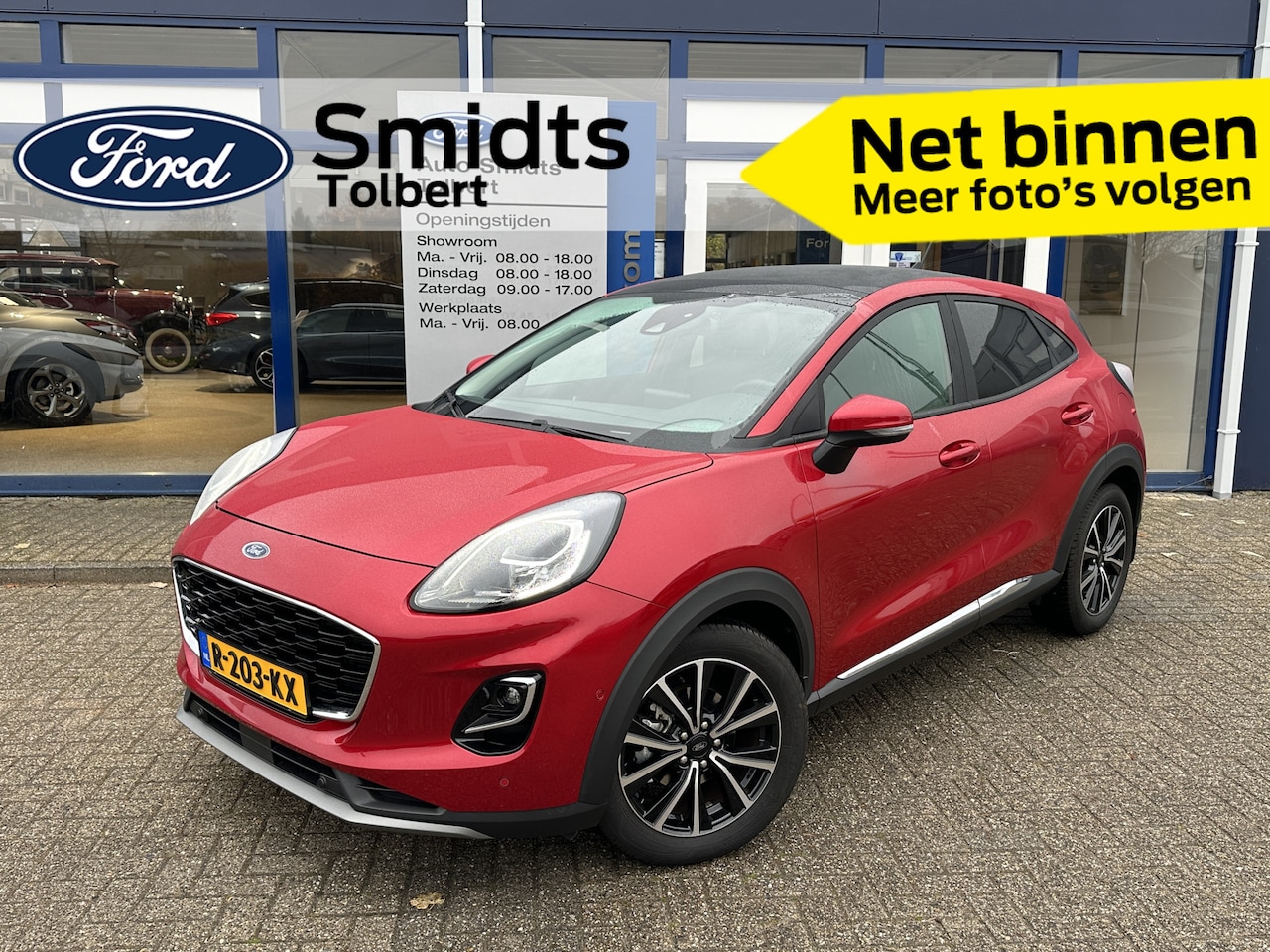 Ford Puma - 125PK EcoBoost Hybrid Titanium | AUTOMAAT | Winterpack | Autopark | Park. sens V+A | AR ca - AutoWereld.nl