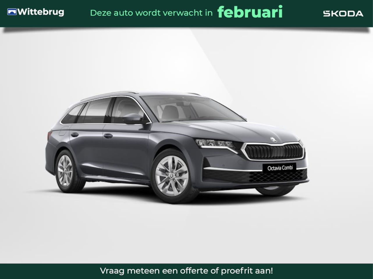 Skoda Octavia Combi - 1.5 TSI MHEV Business Edition Plus Chrome pakket / Trekhaak - AutoWereld.nl