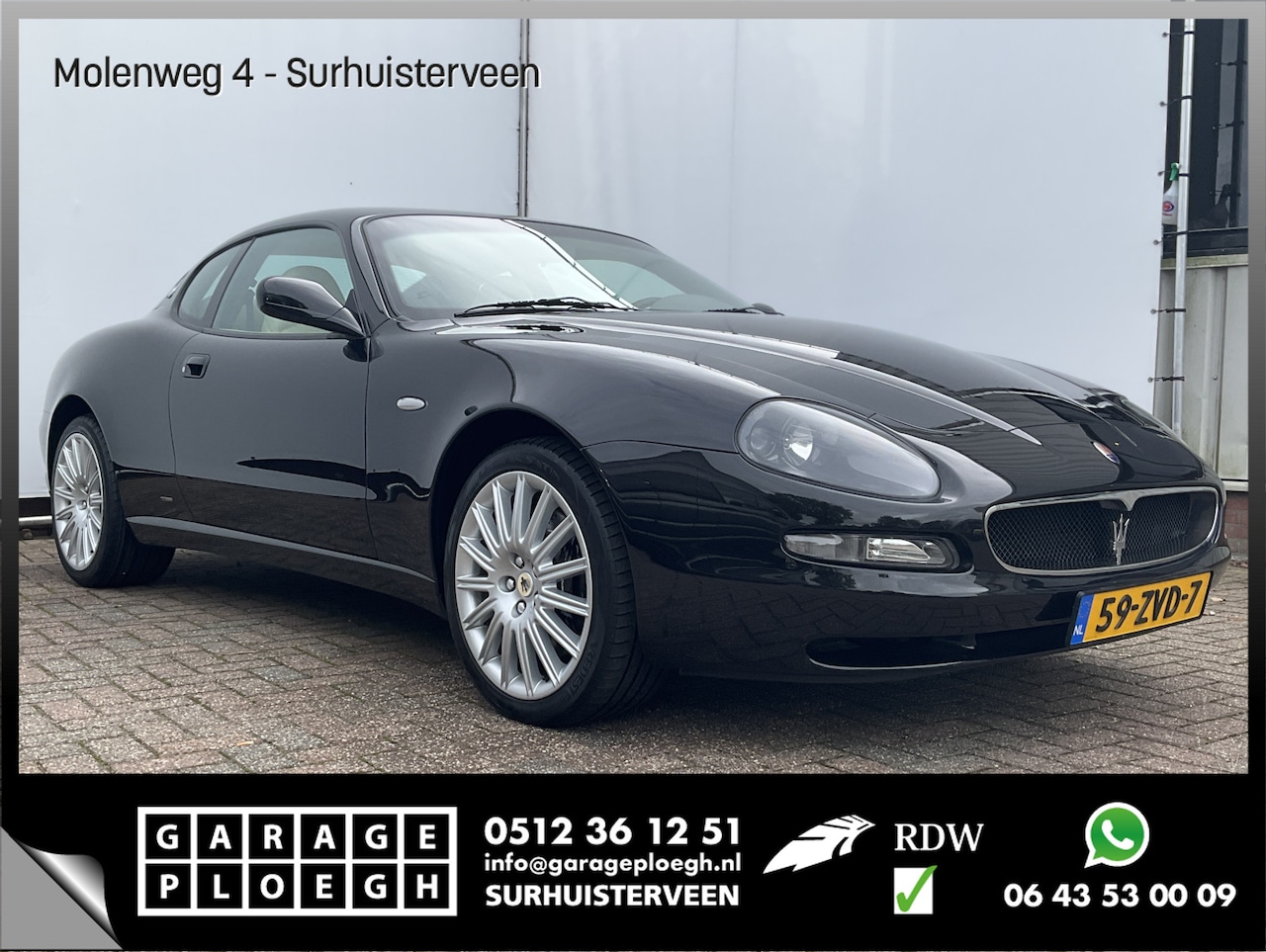 Maserati Coupé - 4.2 Cambiocorsa Ferrari motor Voll.Onderhouden 57820KM PLAATJE! - AutoWereld.nl