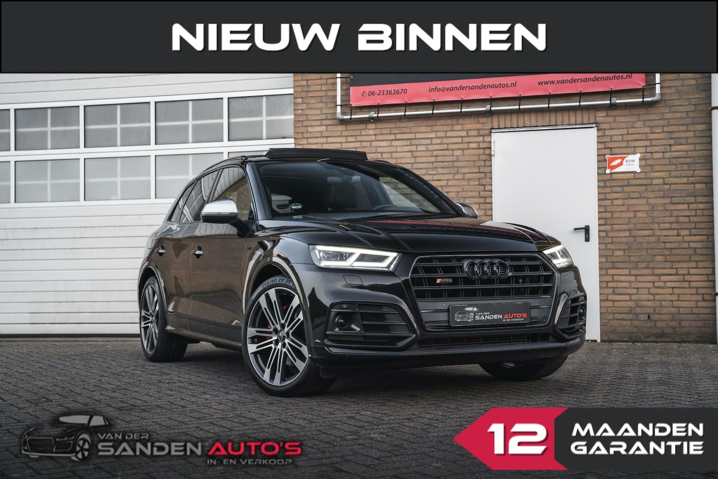 Audi SQ5 - 3.0 TFSI Quattro|Ful Black|RS-leder|HUD|Pano|Carbon - AutoWereld.nl