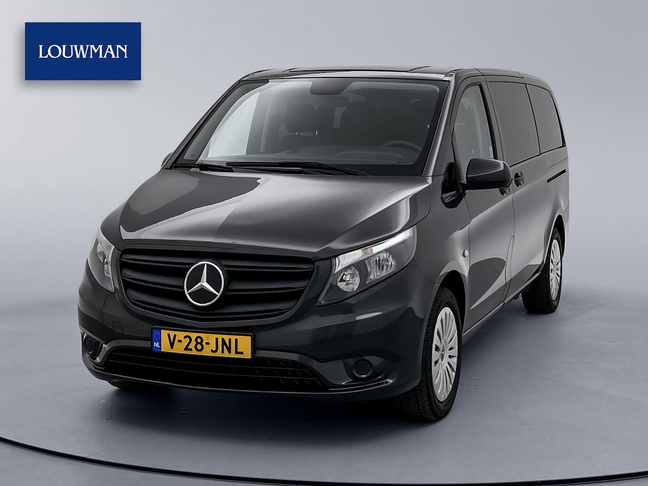 Mercedes-Benz Vito Tourer - 114 CDI Lang 9-Persoons Mogelijk Prijs ex BPM 9G Automaat Dubbele schuifdeur Airco Cruise - AutoWereld.nl