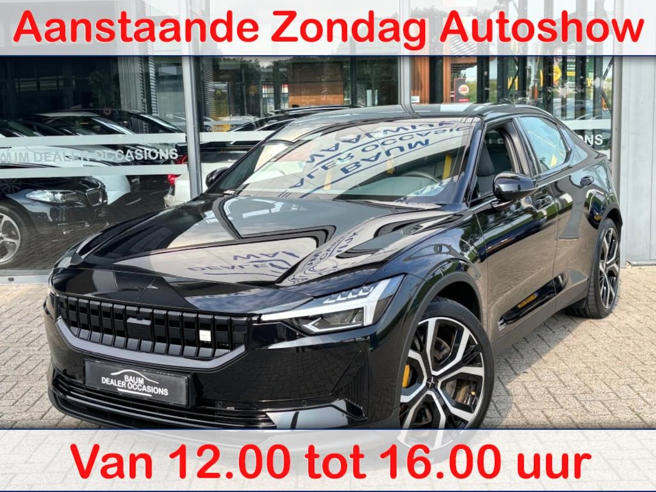 Polestar 2 - LONGRANGE DUALMOTOR 476PK PERFORMANCE. 4WD 78 KWH CLIMA STOELV - AutoWereld.nl