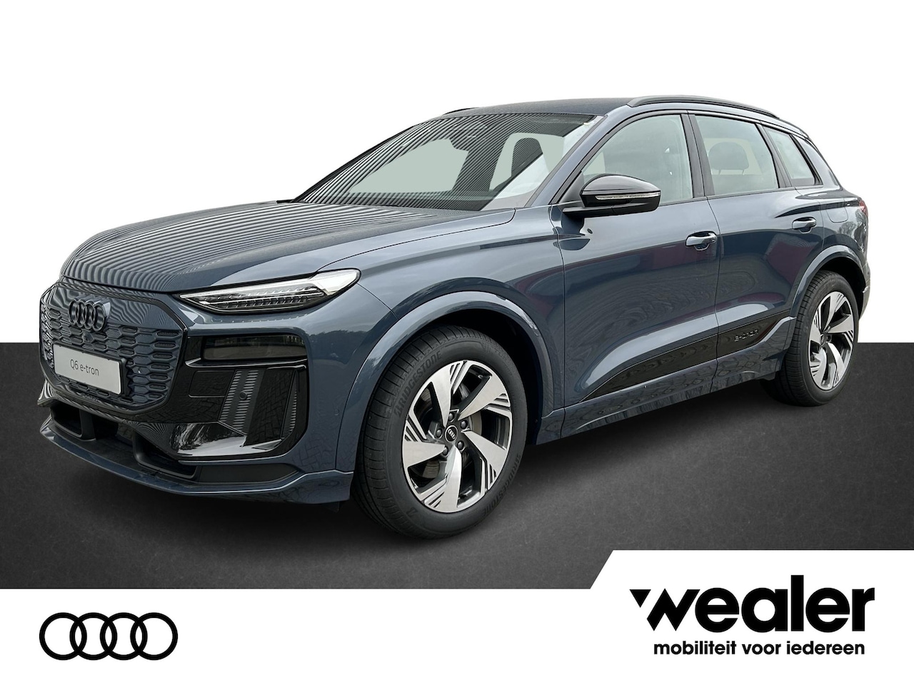 Audi Q6 e-tron - S Edition e-tron perf 225kW/306pk 100Kwh | Luchtvering | Stuurwielverwarming | Stoelverwar - AutoWereld.nl