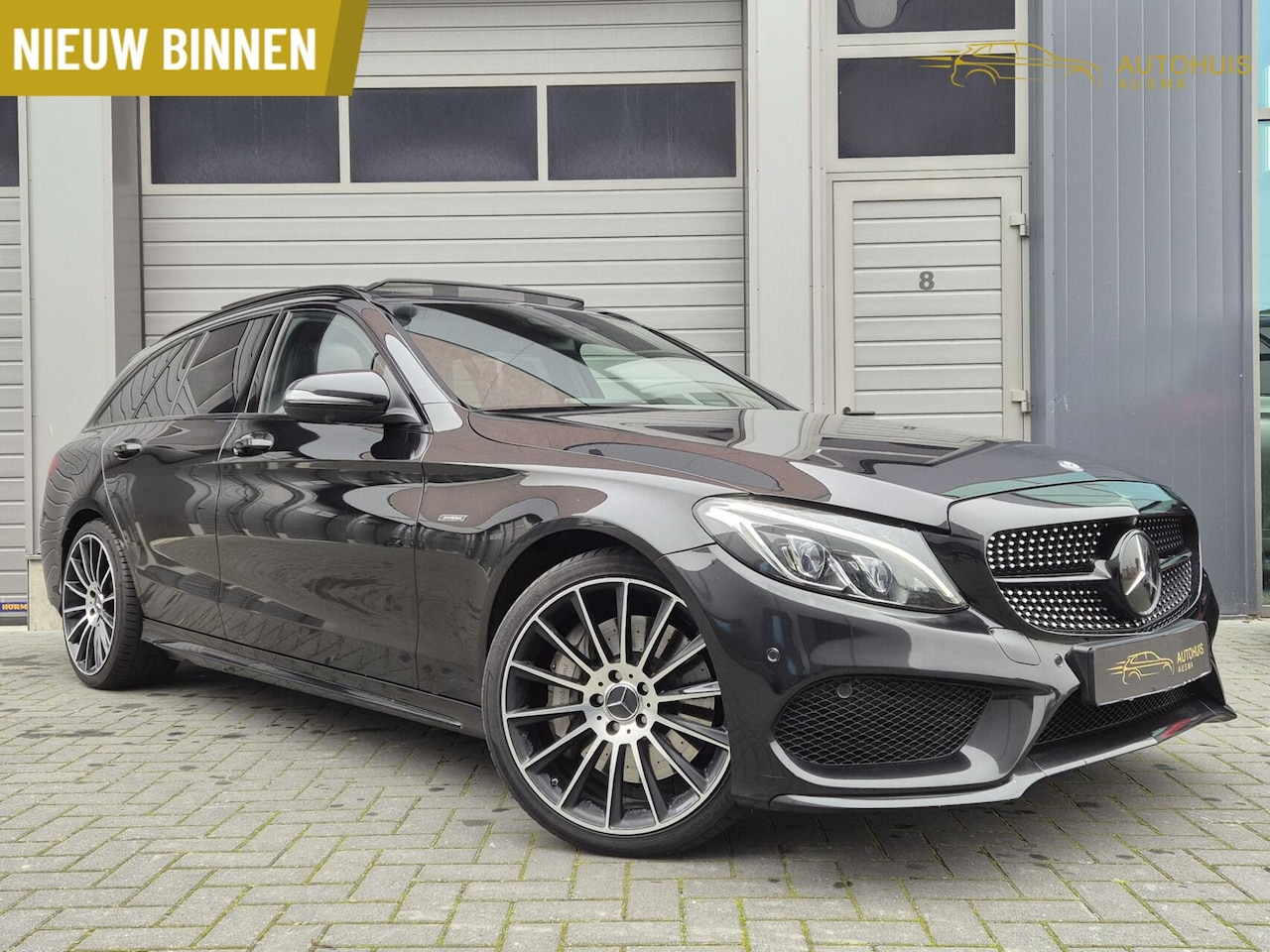 Mercedes-Benz C-klasse Estate - 450 AMG 4MATIC Pano/360/Dode/Camara - AutoWereld.nl