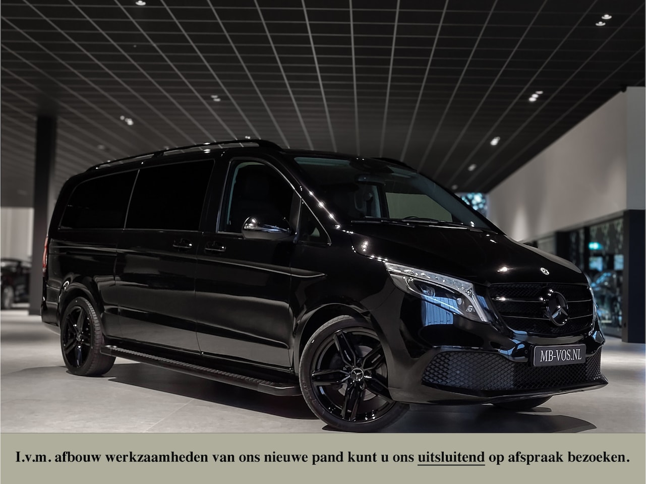 Mercedes-Benz V-klasse - 300d Extra Lang DC Facelift|2xelektrische schuifdeur|Camera|Aerodynamica|20" - AutoWereld.nl