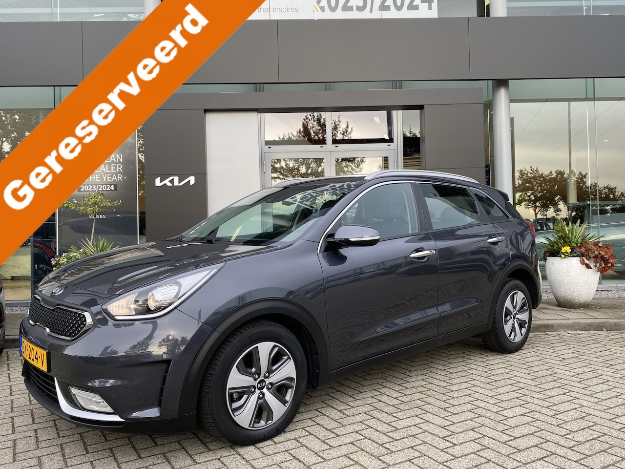 Kia Niro - 1.6 GDi Hybrid DynamicLine info Roel 0492-588951 - AutoWereld.nl