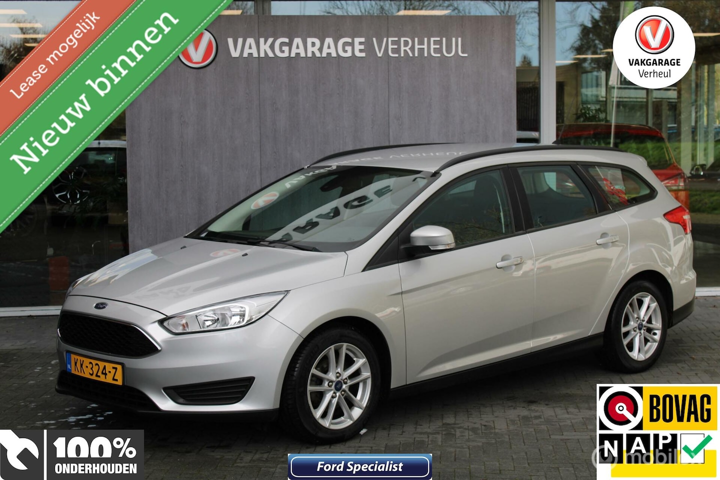 Ford Focus Wagon - 1.0 Trend|101Pk|Trekhaak|Boekjes|Nap - AutoWereld.nl