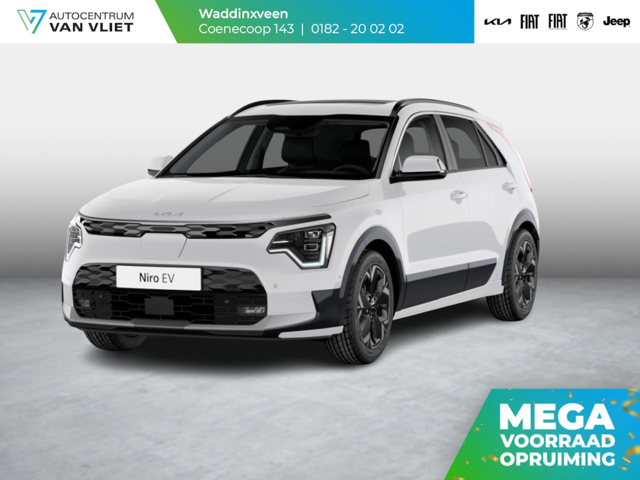 Kia Niro EV - Light Advanced 64.8 kWh Uit voorraad leverbaar l  stoel stuur verwarming l privacy glas l - AutoWereld.nl