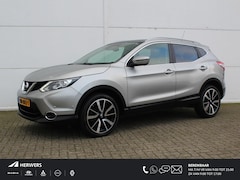 Nissan Qashqai - 1.6 DIG-T 163 Tekna / Trekhaak (1500 KG) / Panoramadak / Lederen Bekleding / 360* Camera /