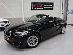 BMW 2-serie Cabrio - 218i Centennial Leer Airco Navigatie 1e Eigenaar Sportvelgen Cruise control Stoelverwarmin